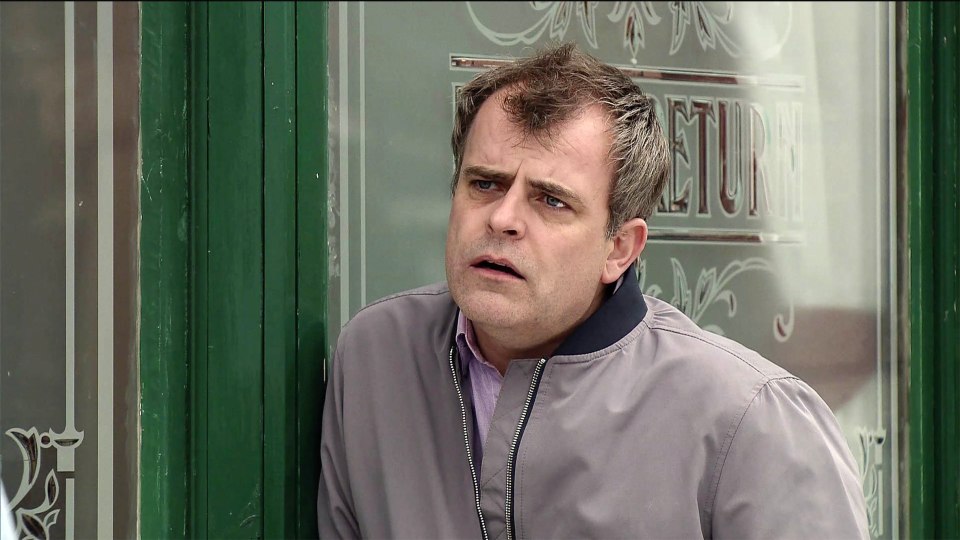 Simon Gregson as Steve McDonald in Coronation Street.