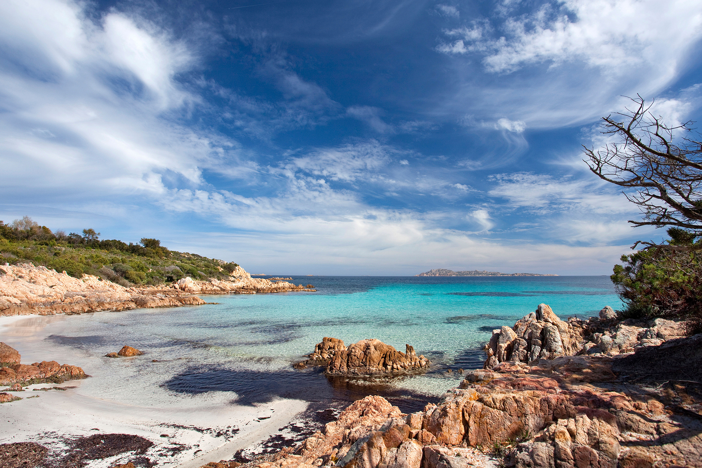 Poltu di Li Cogghj, Spiaggia del Principe, Romazzino, Costa Smeralda, Arzachena (OT), Gallura, Sardinia, Italy, Europe