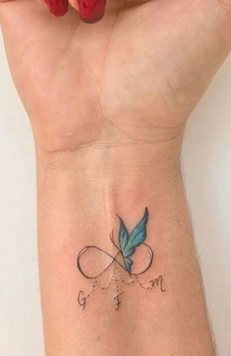 3 Wrist AnkleWaterproof Tattoo Infinity  BirdsAlwaysForeverLoveDreamChoice  eBay