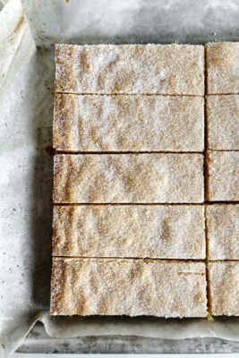 shortbread in a pan