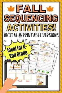 Story Sequencing Activities With Pictures For The Fall Season – The ...