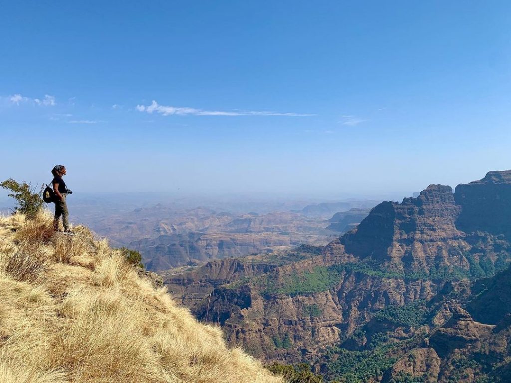 Mount Simien is one of the highest mountains in Africa.