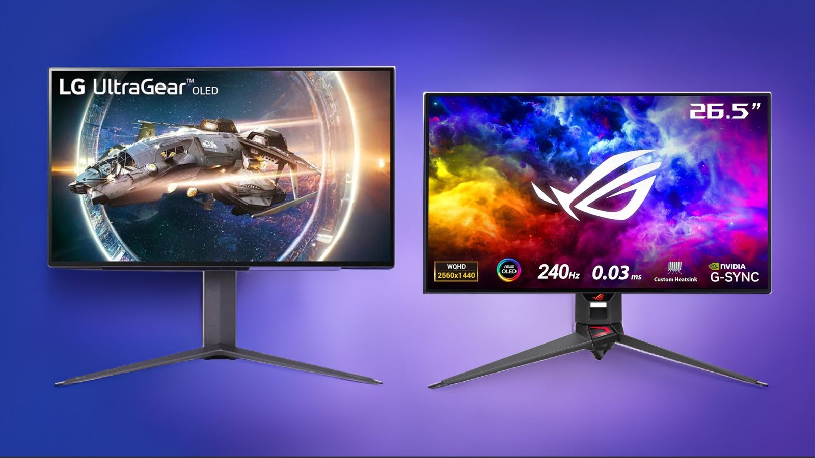 Asus ROG Swift PG27AQDM vs LG UltraGear 27GR95QE-B