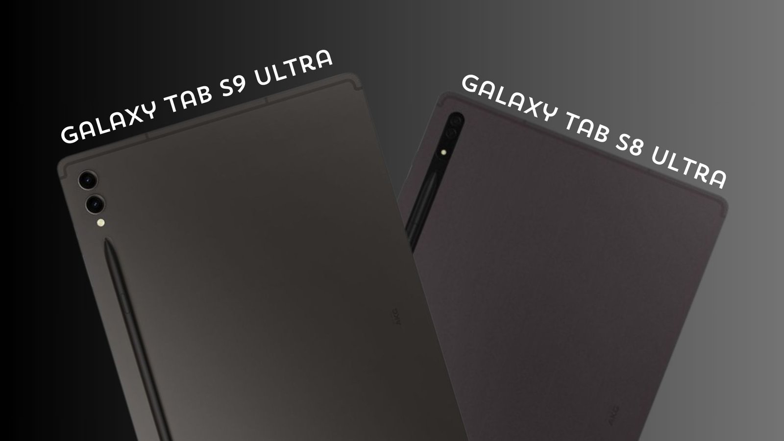 Samsung Galaxy Tab S9 Ultra vs. Galaxy Tab S8 Ultra