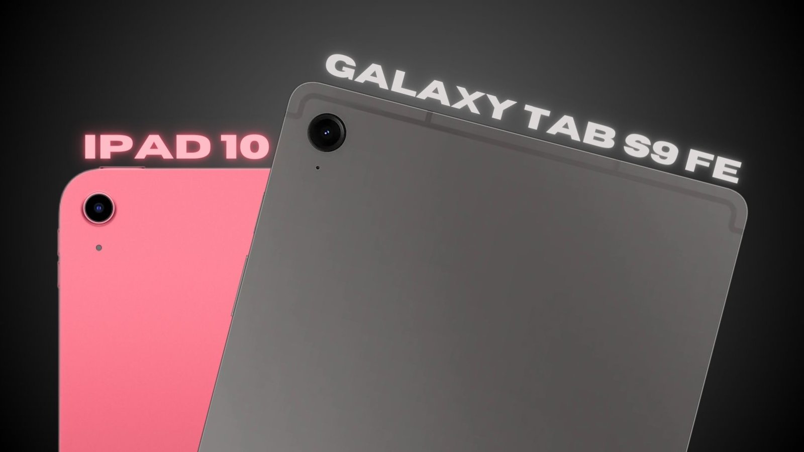 Galaxy Tab S9 FE vs iPad 10