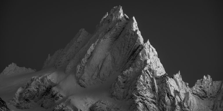 Photo montagne - Aiguille du midi-Aiguille de Chamonix-Mont Blanc - Aiguille de Blaitière