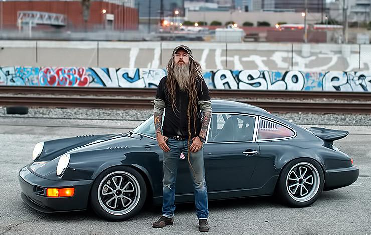 Magnus Walker with one of his Porsche 911