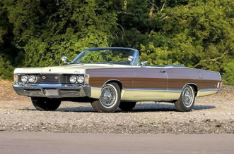 1968 Mercury Park Lane Convertible with Yacht-Deck Vinyl Paneling