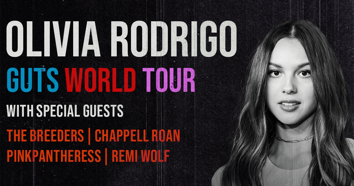 Olivia Rodrigo Launches GUTS World Tour in 2024 TicketSmarter