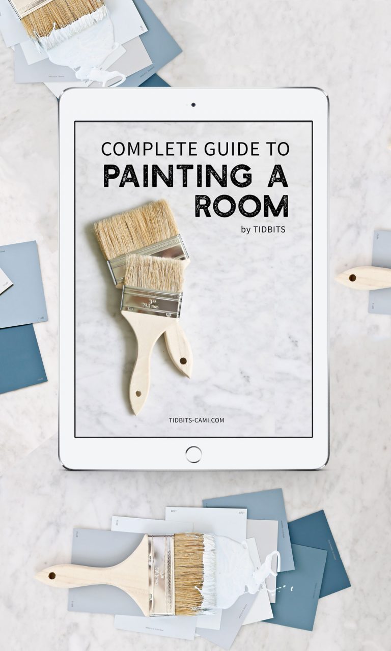 Complete guide to painting a room with TIDBITS