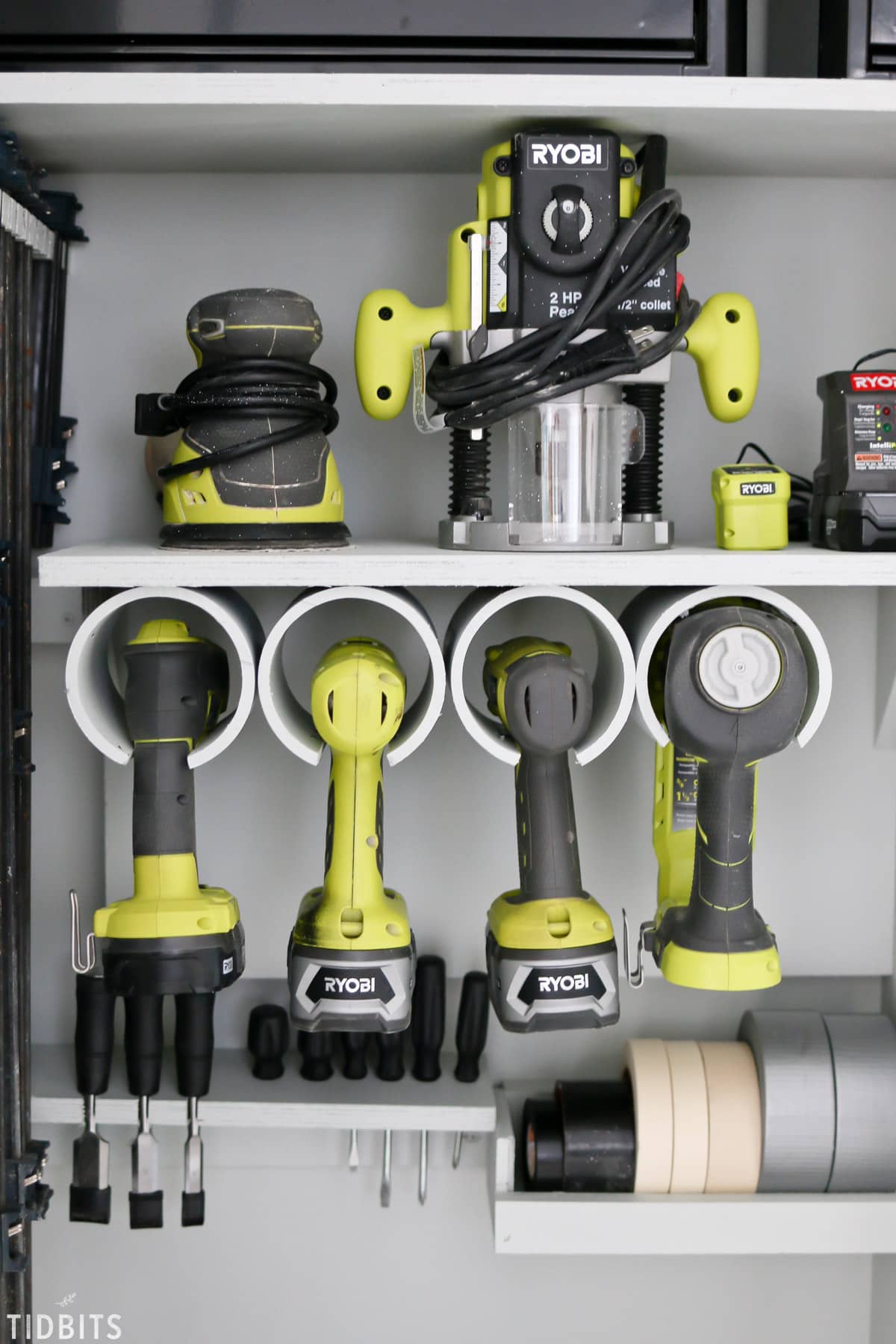 ryobi power tools organization