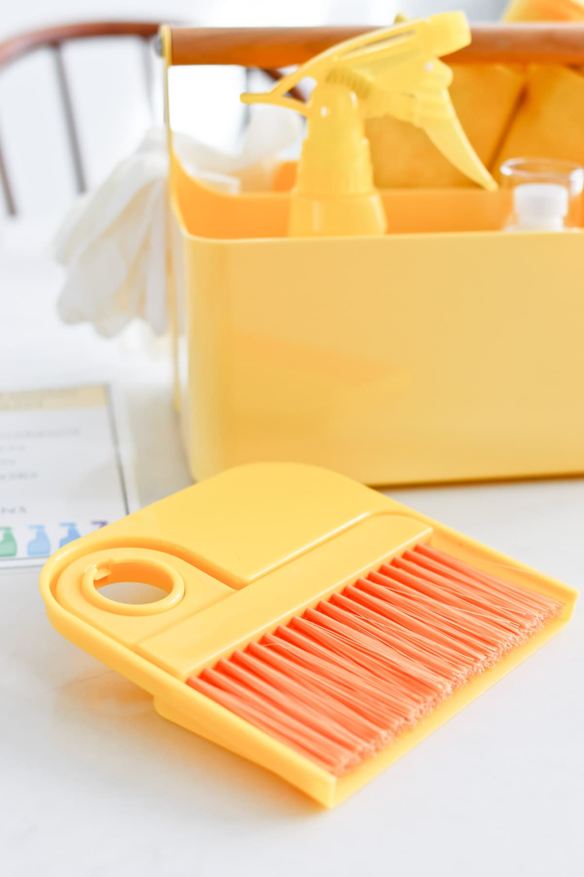 mini dustpan set for kids