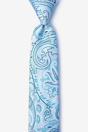 Walker Turquoise Skinny Tie