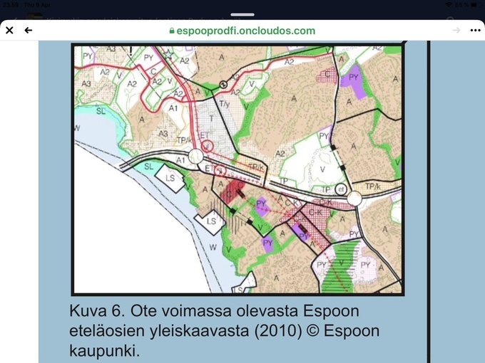 Espoon eteläosien yleiskaava (1/2010) - Tillinmäen Asukasyhdistys ry