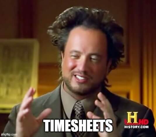 timesheet meme