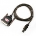 USB To 25 Pin DB25  Parallel Port Cable