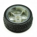 Rubber Wheels 65x26mm (2 Pack)