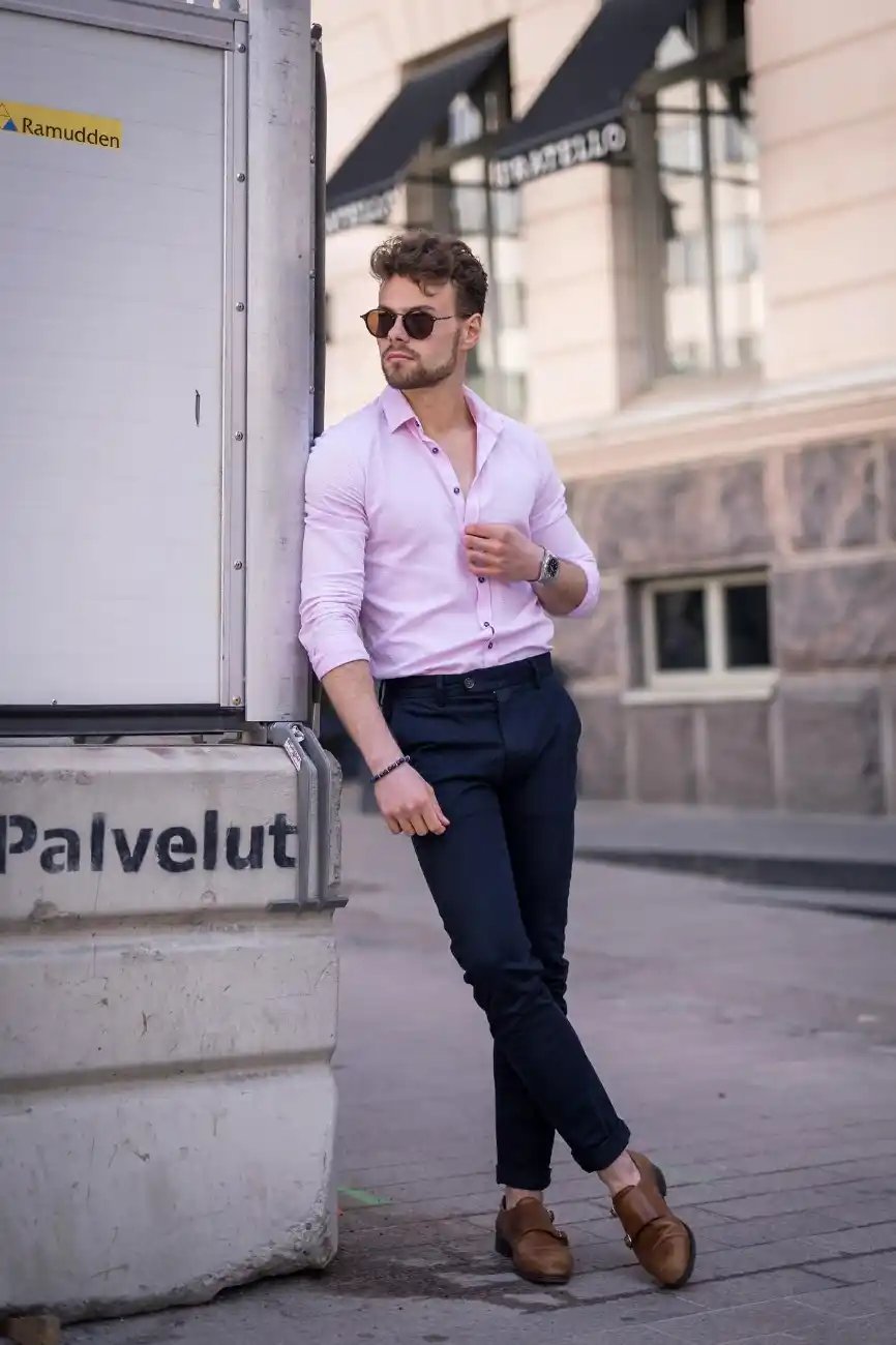 10 Navy Blue Pants Matching Shirt Ideas  Navy Blue Pant Combination Shirts   TiptopGents