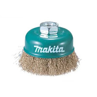 Makita 75mm Dia M14 x 2mm Cup Brush Brass-Coat D-55354