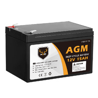 15AH 12V AGM Battery Deep Cycle