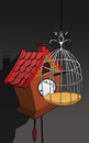 Cartoon: Alcatraz... (small) by berk-olgun tagged alcatraz