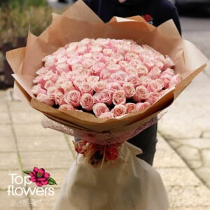 101 Pink Roses | Bouquet