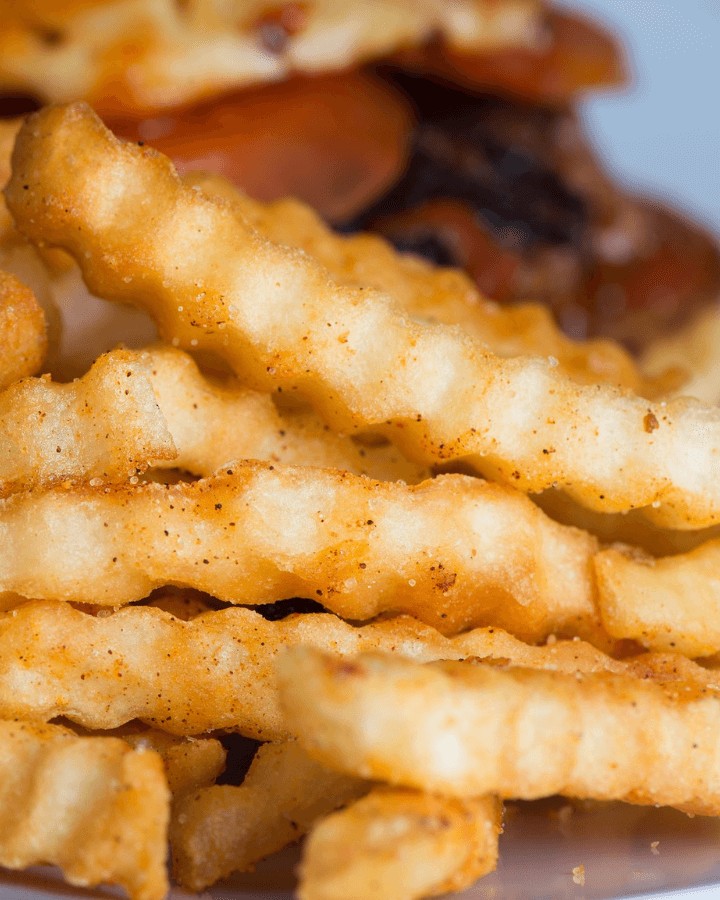 air fryer crinkle fries