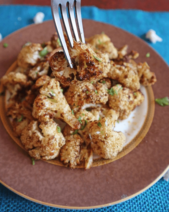 frozen fried cauliflower in air fryer