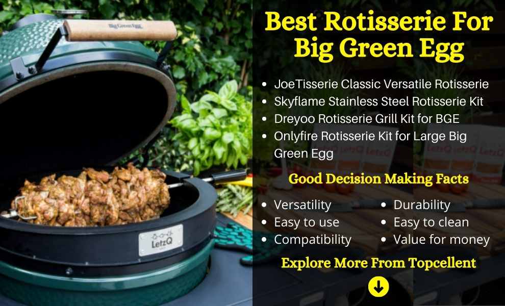 rotisserie for big green egg