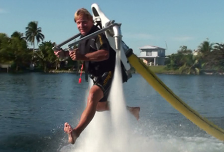 Water Powered Jet Pack