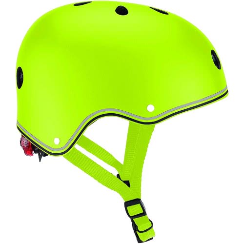 Globber Κράνος Junior Primo Lights Lime Green Unisex-Youth, XS-S(48-53Cm) 505-106 4897070184411