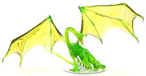 Dungeons & Dragons Icons of the Realms: Premium Miniature - Adult Emerald Dragon (SALE) (TAX HOLIDAY)