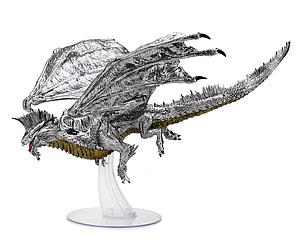 Dungeons & Dragons Icons of the Realms Premium Figure: Adult Silver Dragon (SALE)