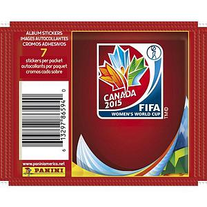 2015 Canada FIFA Women's World Cup Soccer - Sticker Pack