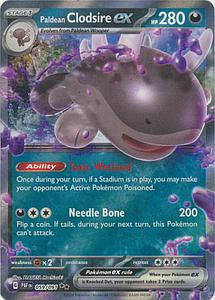 Pokemon Trading Card Game: Paldean Fates Paldean Clodsire EX - 059/091