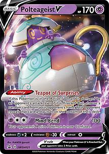 Pokemon Trading Card Game: Sword & Shield Polteageist V - SWSH021 (Promo) (TAX HOLIDAY)