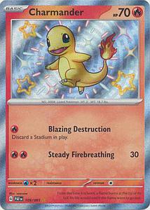 Pokemon Trading Card Game: Paldean Fates Charmander - 109/091