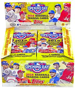 2016 MLB Opening Day Baseball Hobby Pack