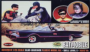 Batman 1966 Classic TV Series 1/25 Scale Model Kit: Batmobile (POL920)