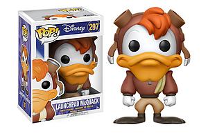 Pop! Disney Darkwing Duck Vinyl Figure Launchpad McQuack #297 (Vaulted)