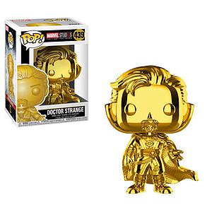 Pop! Marvel Studios The First Ten Year Vinyl Bobble-Head Doctor Strange (Gold Chrome) #439