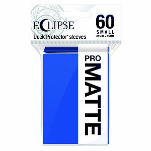 Japanese Small Size Card Sleeves Pro-Matte: "Pacific Blue" (62mm x 89mm)