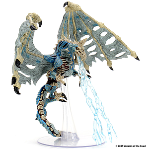 Dungeons & Dragons Icons of the Realms: Boneyard Premium Set - Adult Blue Dracolich (SALE) (TAX HOLIDAY)