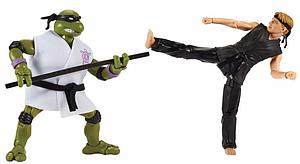 Teenage Mutant Ninja Turtles vs Cobra Kai: Donatello vs Johnny Lawrence 2-Pack (TAX HOLIDAY)