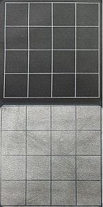 Megamat 1" Reversible: Black & Grey Square (CHX97480)