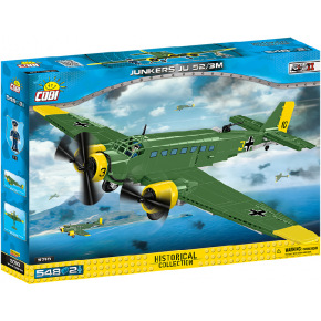 Cobi Stavebnice II WW Junkers JU 52/3M, 548 k, 2 f