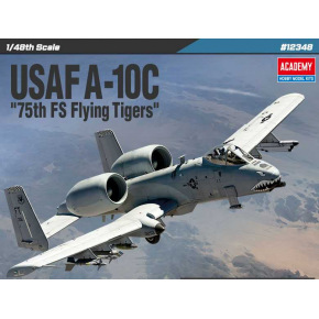 Academy Model Kit letadlo 12348 - USAF A-10C "75th FS Flying Tigers" (1:48)