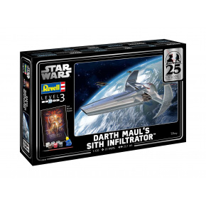 Revell Gift-Set SW 05638 - EP1 Darth Maul's Sith Infiltrator - Limited Edition (1:120)