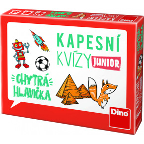 Dino KAPESNÍ KVÍZY JUNIOR - CHYTRÁ HLAVIČKA Cestovní hra