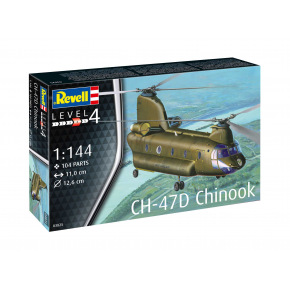 Revell ModelSet vrtulník 63825 - CH-47D Chinook (1:144)